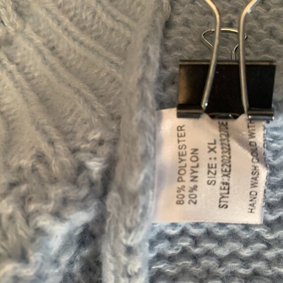 Woven Heart Sweater (NWT) XL - Picture 6 of 6